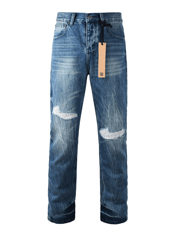 Blue Patch Jeans