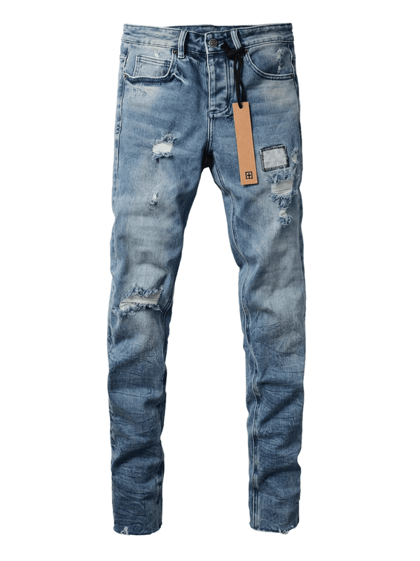 Blue Patch Jeans